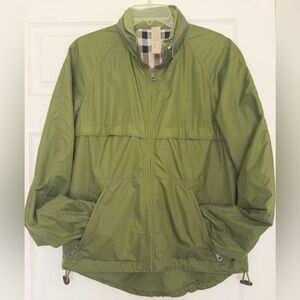 Burberry Brit ‘Green’ Windbreaker Jacket